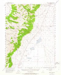 Download a high-resolution, GPS-compatible USGS topo map for Millett Ranch, NV (1964 edition)