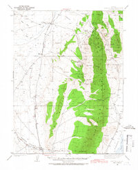 Download a high-resolution, GPS-compatible USGS topo map for Mineral Hill, NV (1967 edition)