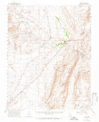 Download a high-resolution, GPS-compatible USGS topo map for Moapa, NV (1966 edition)