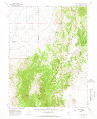 Download a high-resolution, GPS-compatible USGS topo map for Moody Peak, NV (1966 edition)