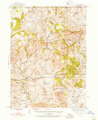 Download a high-resolution, GPS-compatible USGS topo map for Mountain City, NV (1956 edition)