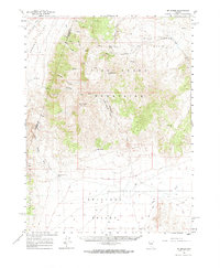 Download a high-resolution, GPS-compatible USGS topo map for Mt Moses, NV (1970 edition)