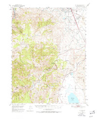 preview thumbnail of historical topo map of Washoe County, NV in 1950