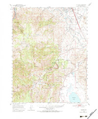 Download a high-resolution, GPS-compatible USGS topo map for Mt Rose, NV (1984 edition)