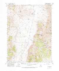 Download a high-resolution, GPS-compatible USGS topo map for Mt Tobin, NV (1971 edition)
