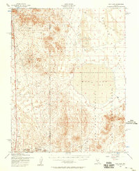 Download a high-resolution, GPS-compatible USGS topo map for Mud Lake, NV (1958 edition)