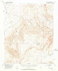 Download a high-resolution, GPS-compatible USGS topo map for Muddy Peak, NV (1964 edition)