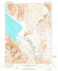 Download a high-resolution, GPS-compatible USGS topo map for Nixon, NV (1965 edition)