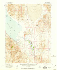 Download a high-resolution, GPS-compatible USGS topo map for Nixon, NV (1959 edition)