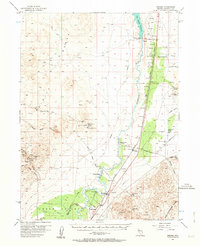 Download a high-resolution, GPS-compatible USGS topo map for Oreana, NV (1964 edition)