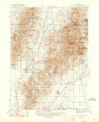 preview thumbnail of historical topo map of Humboldt County, NV in 1947