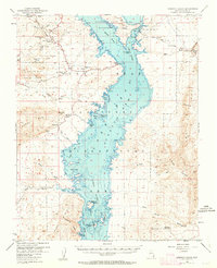 Download a high-resolution, GPS-compatible USGS topo map for Overton Beach, NV (1962 edition)