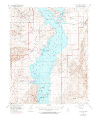 Download a high-resolution, GPS-compatible USGS topo map for Overton Beach, NV (1974 edition)