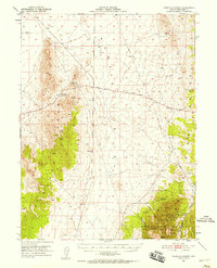 Download a high-resolution, GPS-compatible USGS topo map for Pancake Summit, NV (1958 edition)