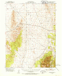 Download a high-resolution, GPS-compatible USGS topo map for Pancake Summit, NV (1952 edition)