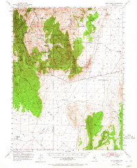 Download a high-resolution, GPS-compatible USGS topo map for Pinto Summit, NV (1965 edition)