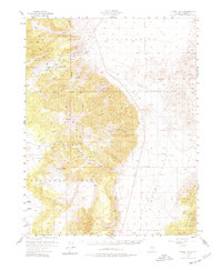 Download a high-resolution, GPS-compatible USGS topo map for Powell Mtn, NV (1977 edition)