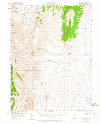 Download a high-resolution, GPS-compatible USGS topo map for Robinson Mtn, NV (1965 edition)