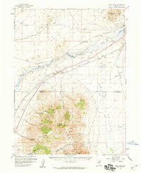 Download a high-resolution, GPS-compatible USGS topo map for Rose Creek, NV (1960 edition)