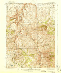 Download a high-resolution, GPS-compatible USGS topo map for Rowland, NV (1940 edition)