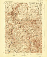 preview thumbnail of historical topo map of Elko County, NV in 1940