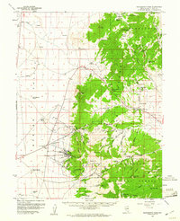 Download a high-resolution, GPS-compatible USGS topo map for Sacramento Pass, NV (1961 edition)