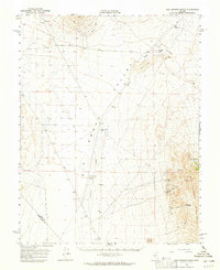 Download a high-resolution, GPS-compatible USGS topo map for San Antonio Ranch, NV (1965 edition)