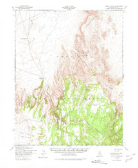 Download a high-resolution, GPS-compatible USGS topo map for Silent Canyon, NV (1981 edition)