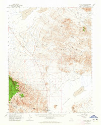 preview thumbnail of historical topo map of Silver Peak, NV in 1963