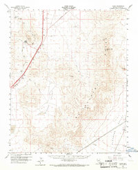 preview thumbnail of historical topo map of Clark County, NV in 1960