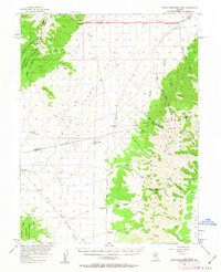 Download a high-resolution, GPS-compatible USGS topo map for South Shoshone Peak, NV (1963 edition)