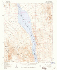 preview thumbnail of historical topo map of Clark County, NV in 1959
