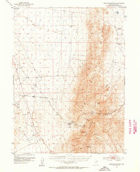 Download a high-resolution, GPS-compatible USGS topo map for Spruce Mountain, NV (1955 edition)