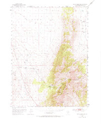 Download a high-resolution, GPS-compatible USGS topo map for Spruce Mountain, NV (1973 edition)