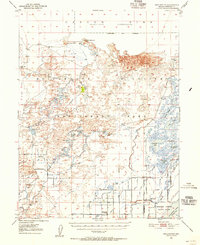 preview thumbnail of historical topo map of Churchill County, NV in 1950