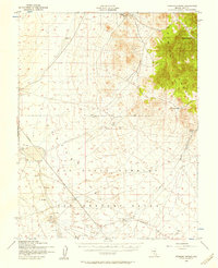 Download a high-resolution, GPS-compatible USGS topo map for Stinking Spring, NV (1958 edition)