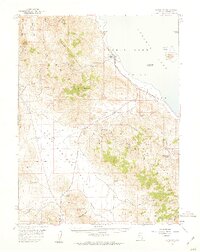 1957 Map of Sutcliffe, 1959 Print