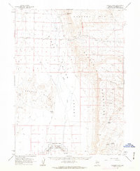 Download a high-resolution, GPS-compatible USGS topo map for Thacker Pass, NV (1963 edition)
