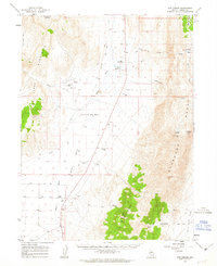 Download a high-resolution, GPS-compatible USGS topo map for The Cedars, NV (1963 edition)