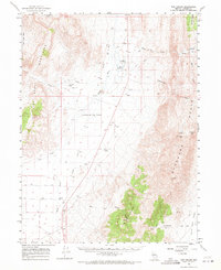 Download a high-resolution, GPS-compatible USGS topo map for The Cedars, NV (1971 edition)