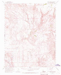 Download a high-resolution, GPS-compatible USGS topo map for Thirsty Canyon, NV (1967 edition)