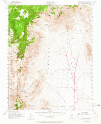 Download a high-resolution, GPS-compatible USGS topo map for Tippipah Spring, NV (1964 edition)
