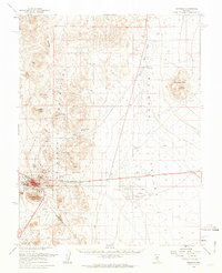 Download a high-resolution, GPS-compatible USGS topo map for Tonopah, NV (1962 edition)