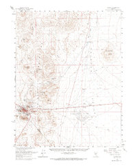 Download a high-resolution, GPS-compatible USGS topo map for Tonopah, NV (1968 edition)