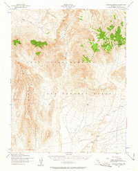 Download a high-resolution, GPS-compatible USGS topo map for Topopah Spring, NV (1963 edition)