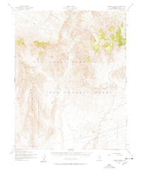 Download a high-resolution, GPS-compatible USGS topo map for Topopah Spring, NV (1952 edition)