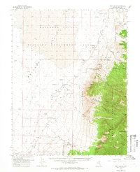 Download a high-resolution, GPS-compatible USGS topo map for Troy Canyon, NV (1966 edition)