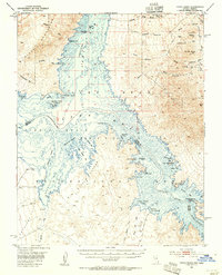 Download a high-resolution, GPS-compatible USGS topo map for Virgin Basin, NV (1955 edition)