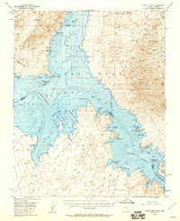 Download a high-resolution, GPS-compatible USGS topo map for Virgin Basin, NV (1960 edition)