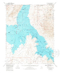 Download a high-resolution, GPS-compatible USGS topo map for Virgin Basin, NV (1980 edition)